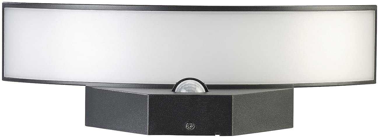 Lunartec Außenbeleuchtung LED-Wandleuchte 1100 lm IP54 Sensor