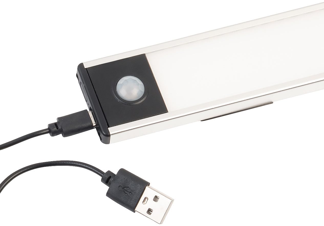 Lunartec Innenbeleuchtung LED-Lichtleiste 33cm tageslichtweiß