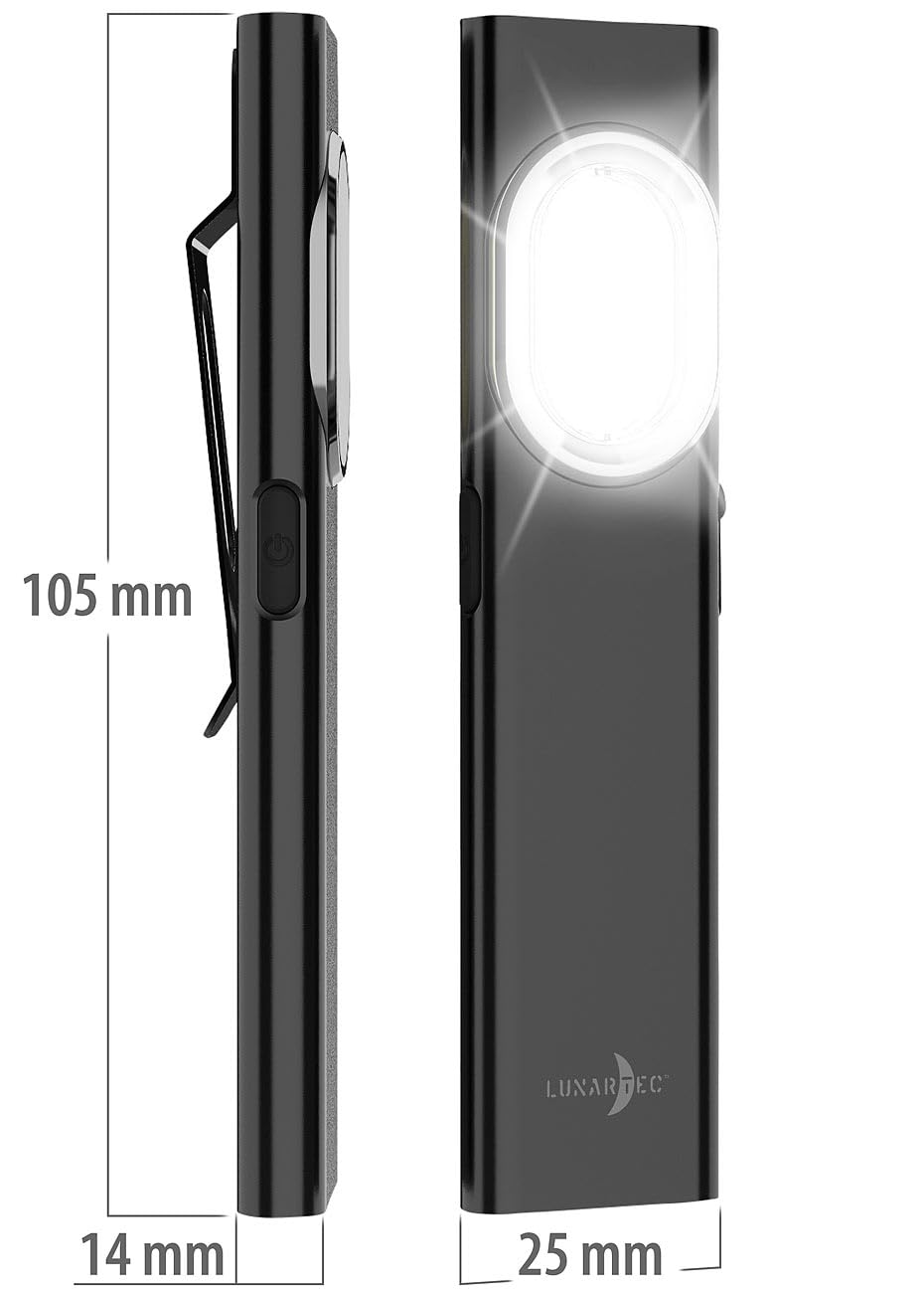 Lunartec Taschenlampen Mini-LED-Arbeitsleuchte 2er-Set 700 lm