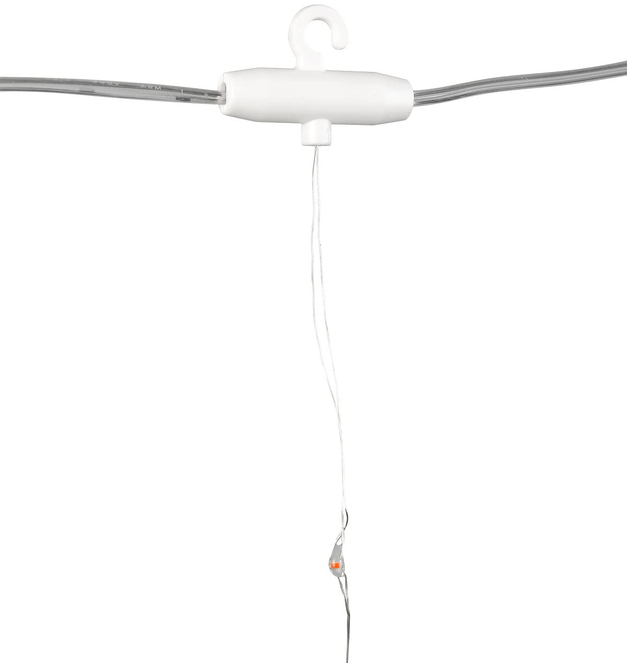 Lunartec Licht-Dekoration RGB-Lichtervorhang bunt 3x3m 2er-Set
