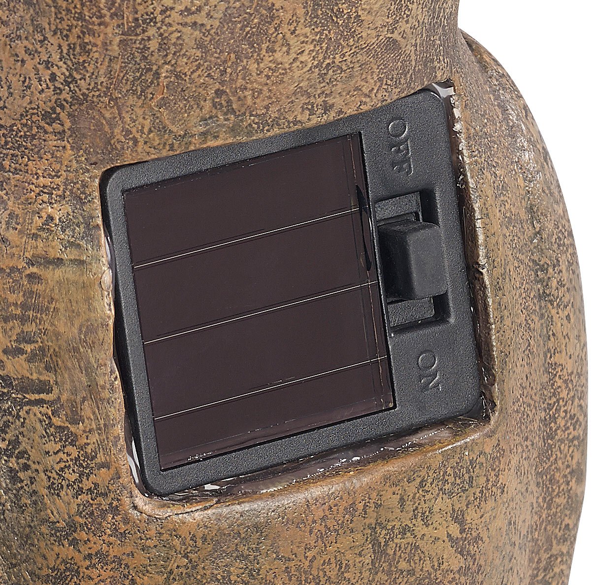 Lunartec Licht-Dekoration Deko-Eule Solar 16 cm LED-Augen