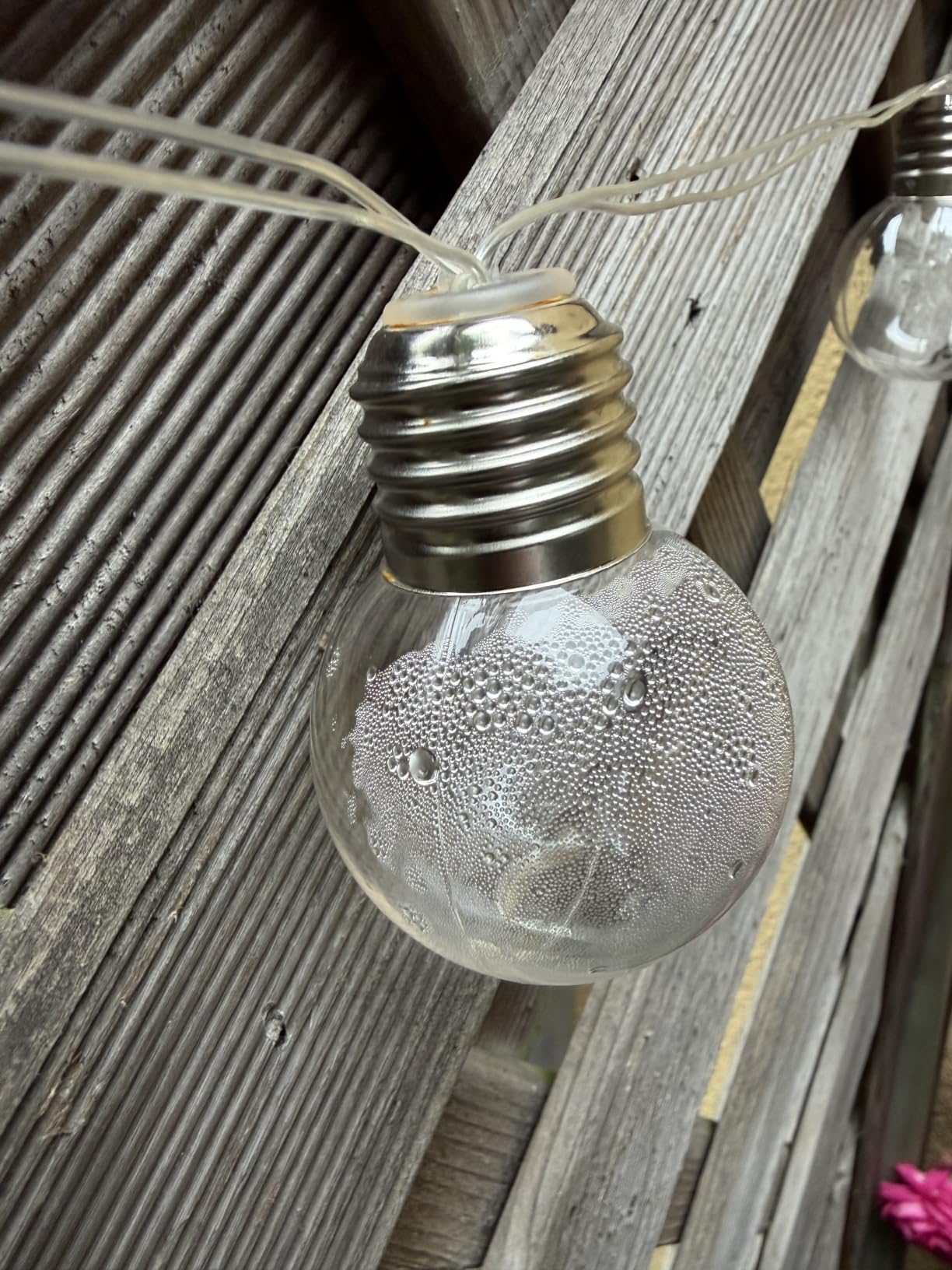 Lunartec Licht-Dekoration Solar-Lichterkette 10 Birnen warmweiß