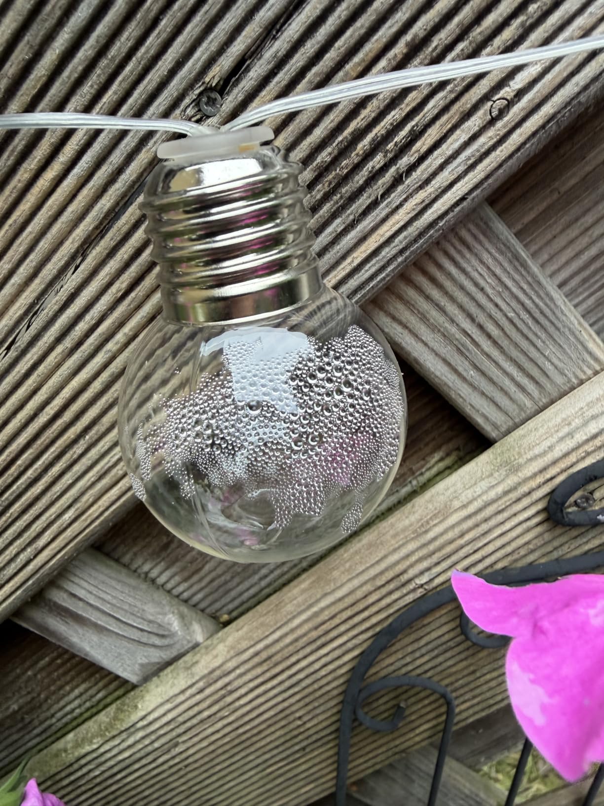 Lunartec Licht-Dekoration Solar-Lichterkette 10 Birnen warmweiß
