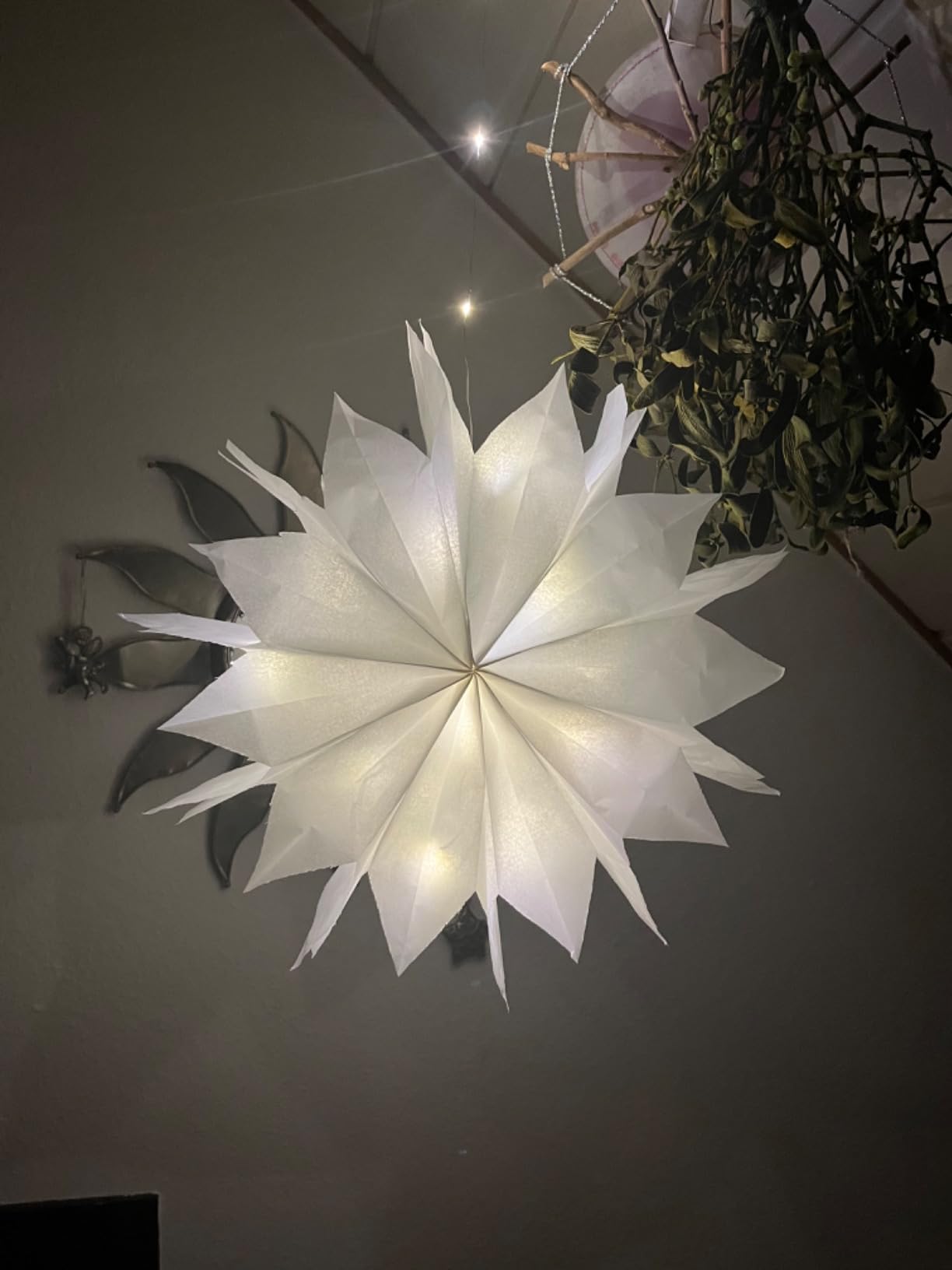 WEARXI Lichterkette Batterie 10x 2M 20 LED warmweiß innen