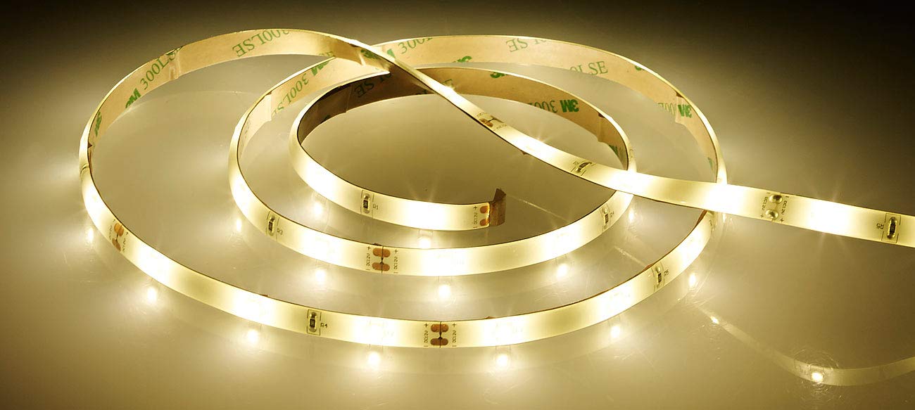 Lunartec Innenbeleuchtung LED Bettlicht 1,2 m warmweiß 36 LEDs