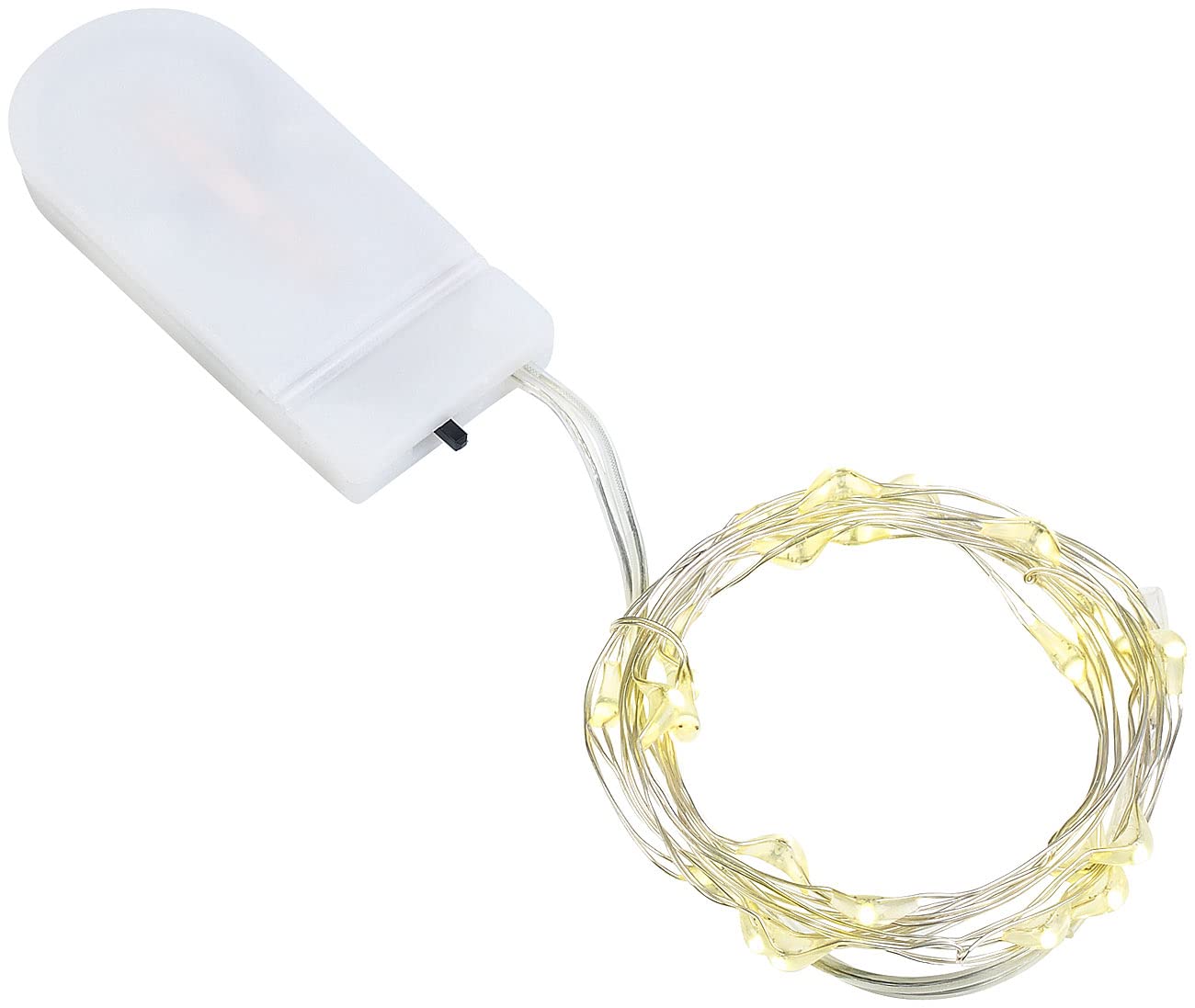 Lunartec Licht-Dekoration LED-Lichterdraht 30er-Set warmweiß