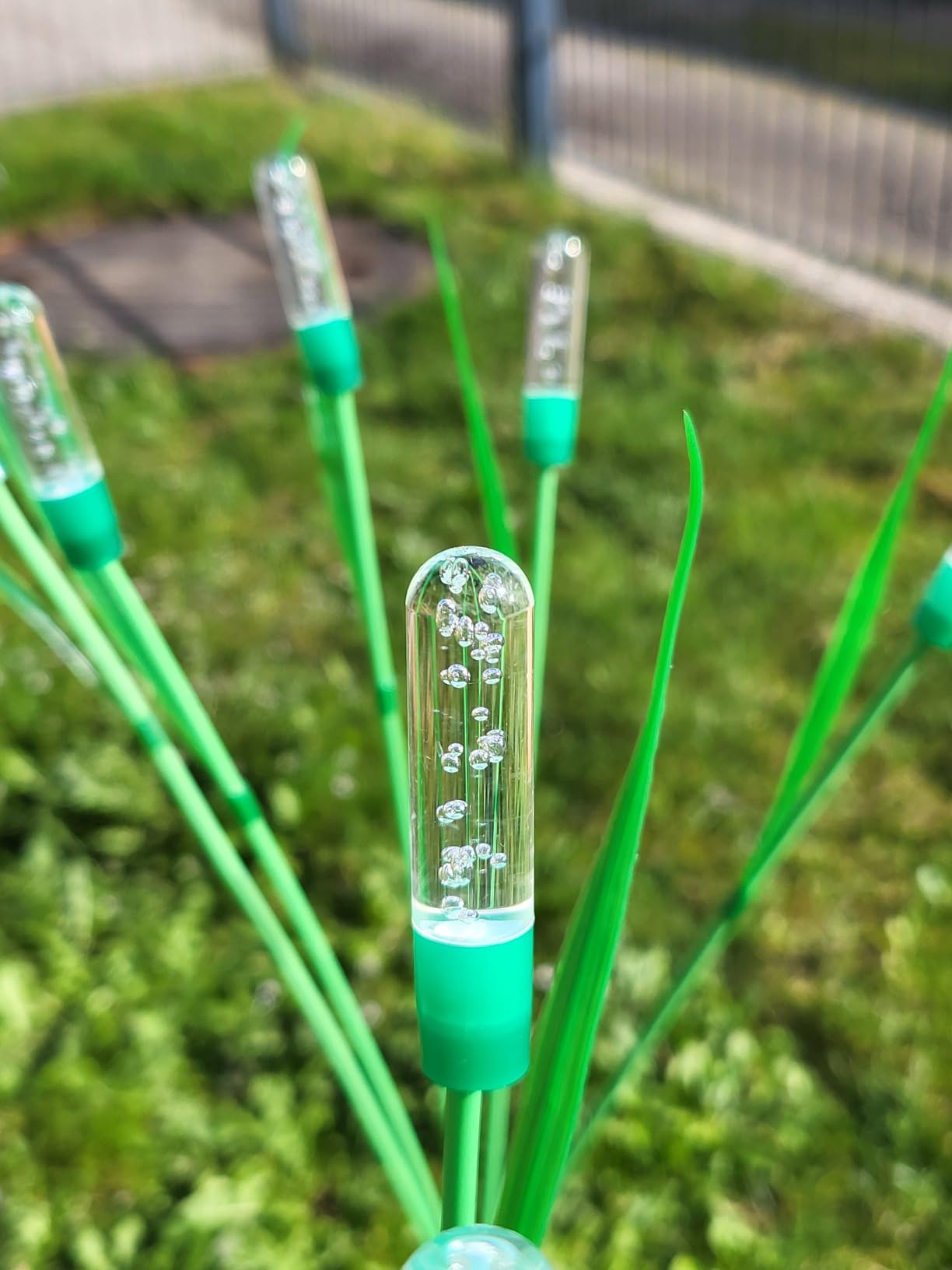 Bxroiu Solar Laterne warmweiß 2er Set für Garten