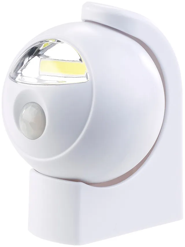 Lunartec Innenbeleuchtung WL-412 Sensorleuchte Batterie 120 Lumen