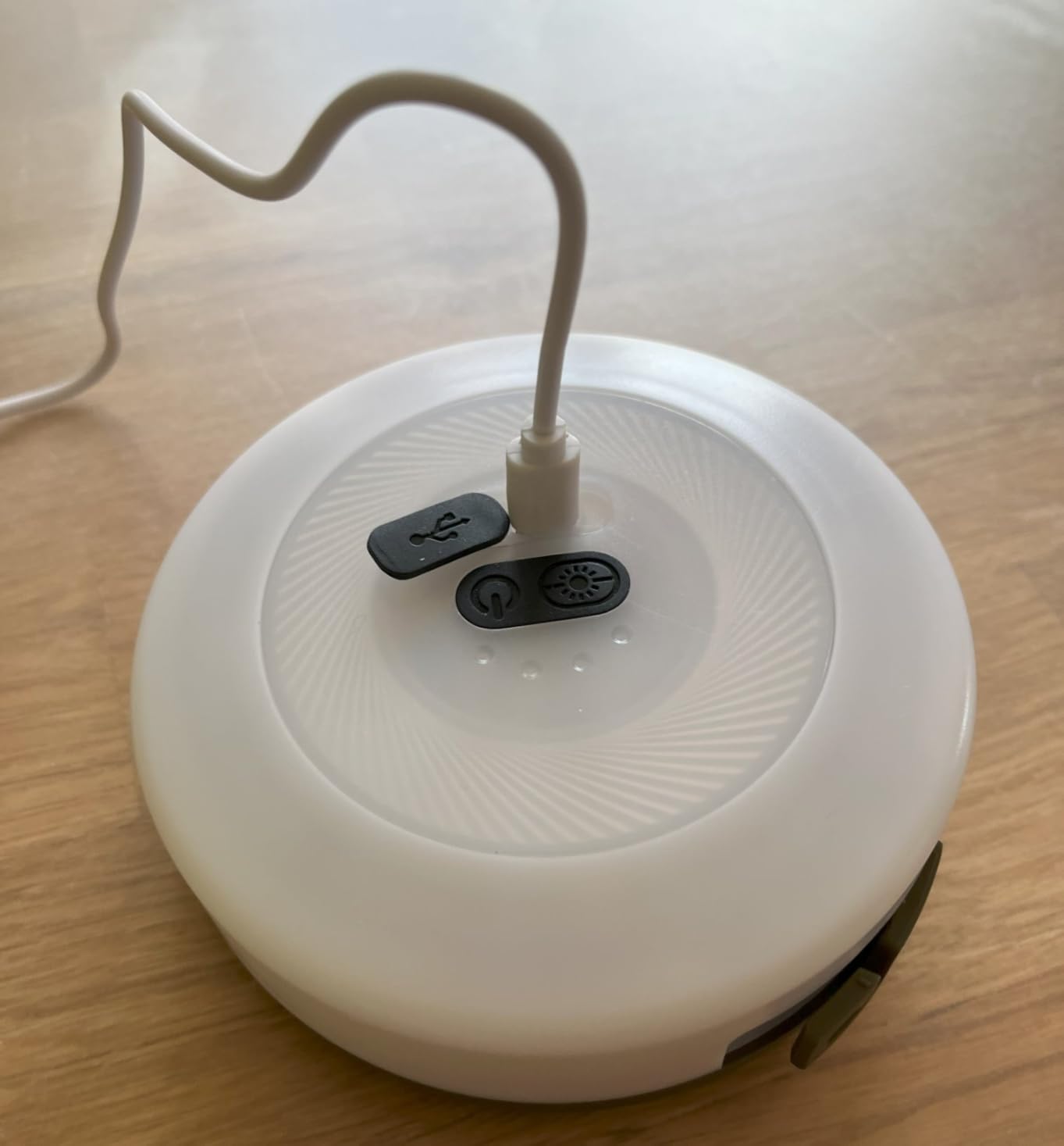 Lunartec Licht-Dekoration 2in1 Campingleuchte 10 m 130 LEDs weiß