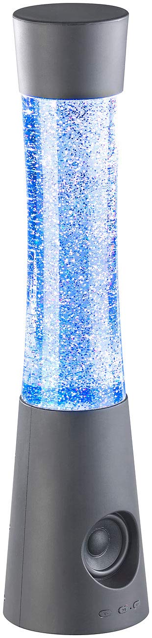 Lunartec Licht-Dekoration Tornado Glitzerlampe mit Bluetooth