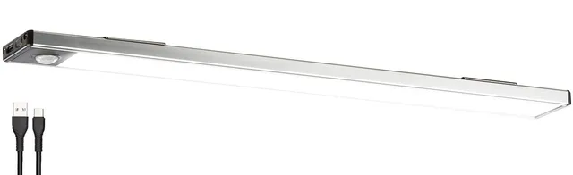 Lunartec Innenbeleuchtung LED-Lichtleiste 33cm tageslichtweiß