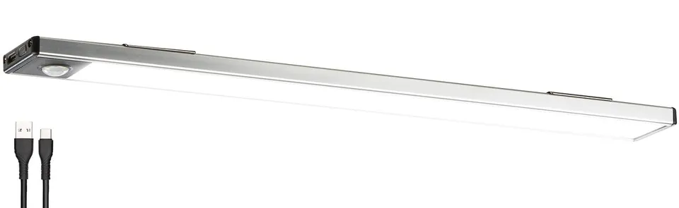 Lunartec Innenbeleuchtung LED-Lichtleiste 33cm tageslichtweiß