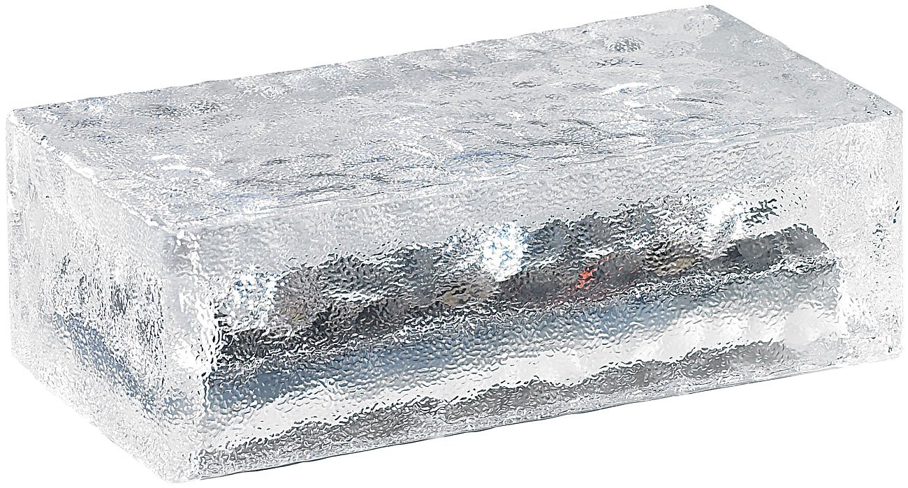 Lunartec Außenbeleuchtung Solar-Pflastersteine 4er-Set warmweiß
