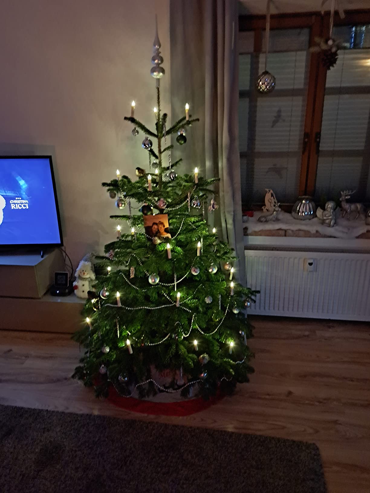 Bonetti Wireless Christmas Candles 25er elfenbein mit Batterien