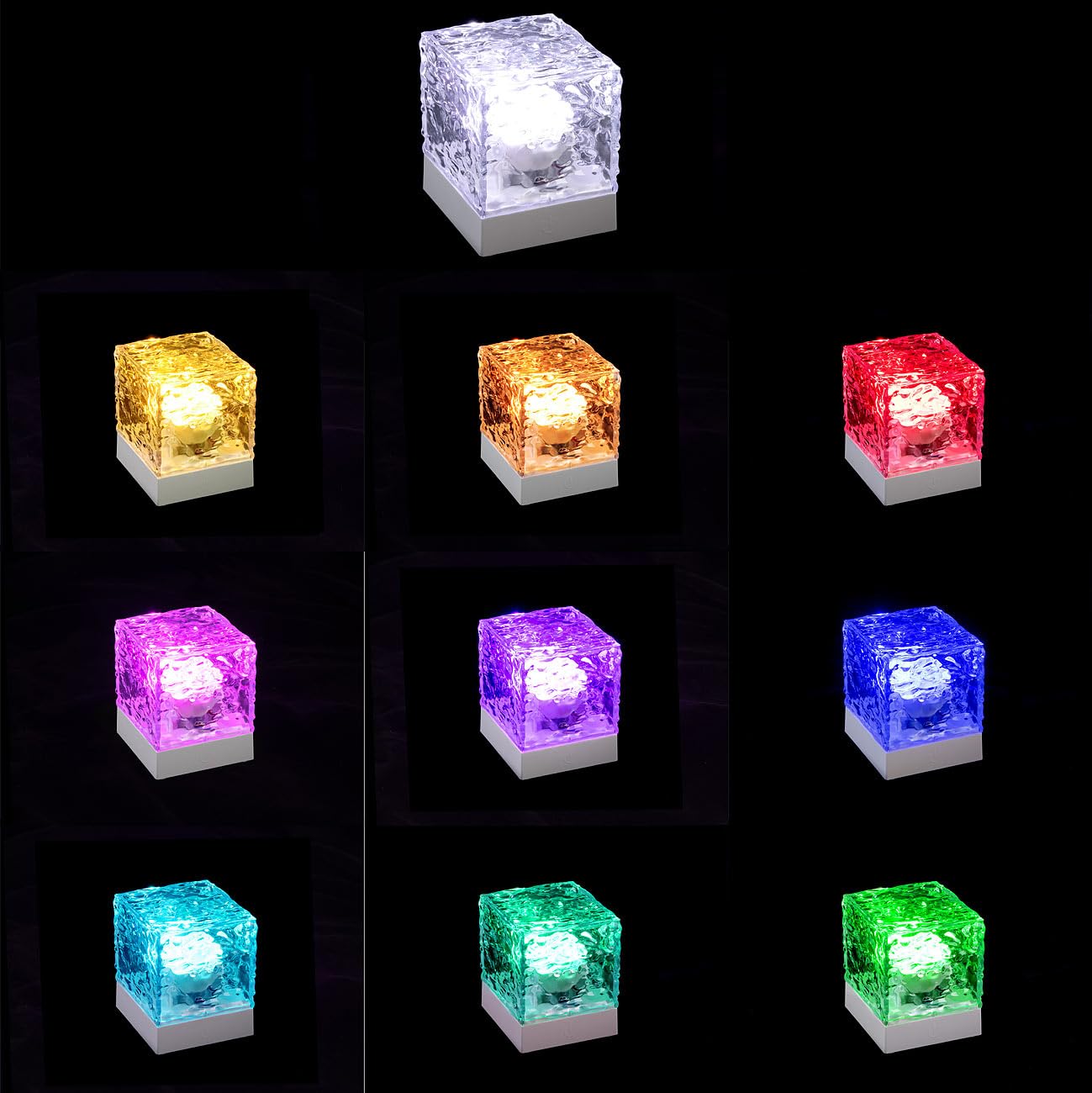 Lunartec 2er Sternenhimmel-Projektor RGB Fernbedienung