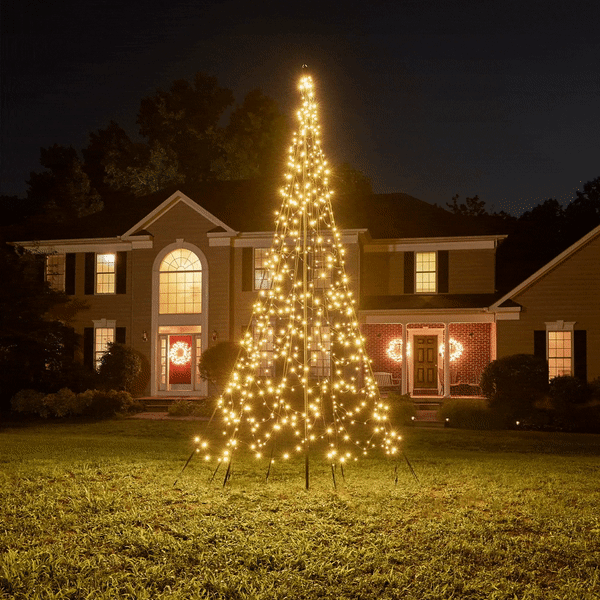 Fairybell Standard 4 m LED-Weihnachtsbaum Twinkle 640 LEDs