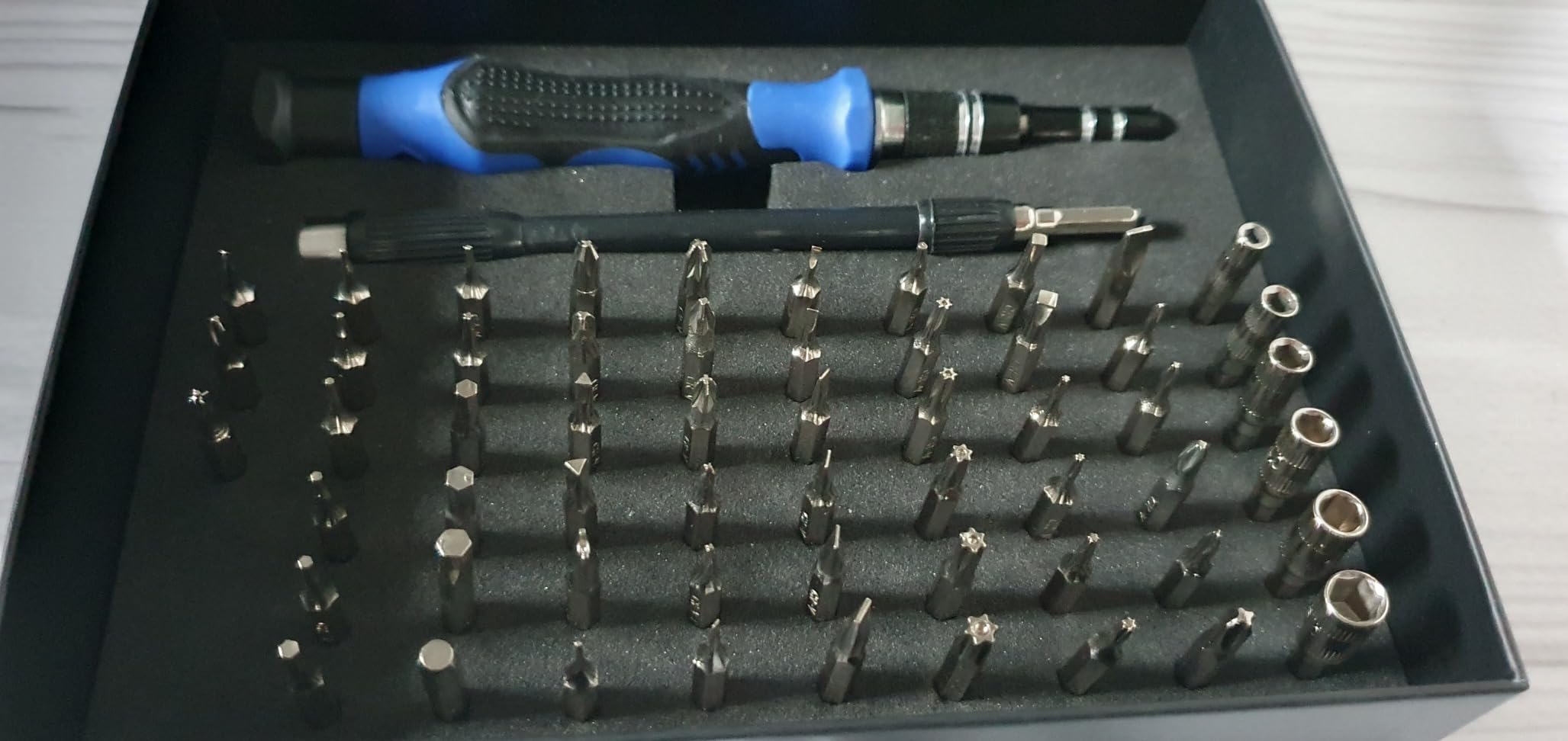 WEARXI 60 in 1 Präzisionsschraubendreher-Set 60-teilig Elektronik