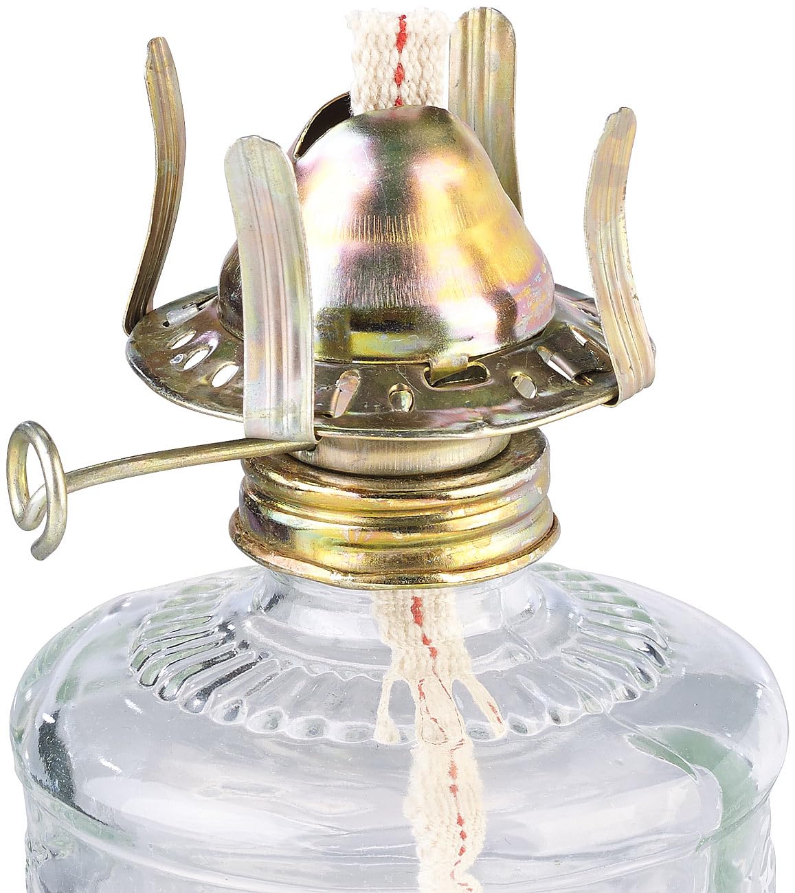 Lunartec Taschenlampen 2er Petroleum-Sturmlaterne 32 cm Glas