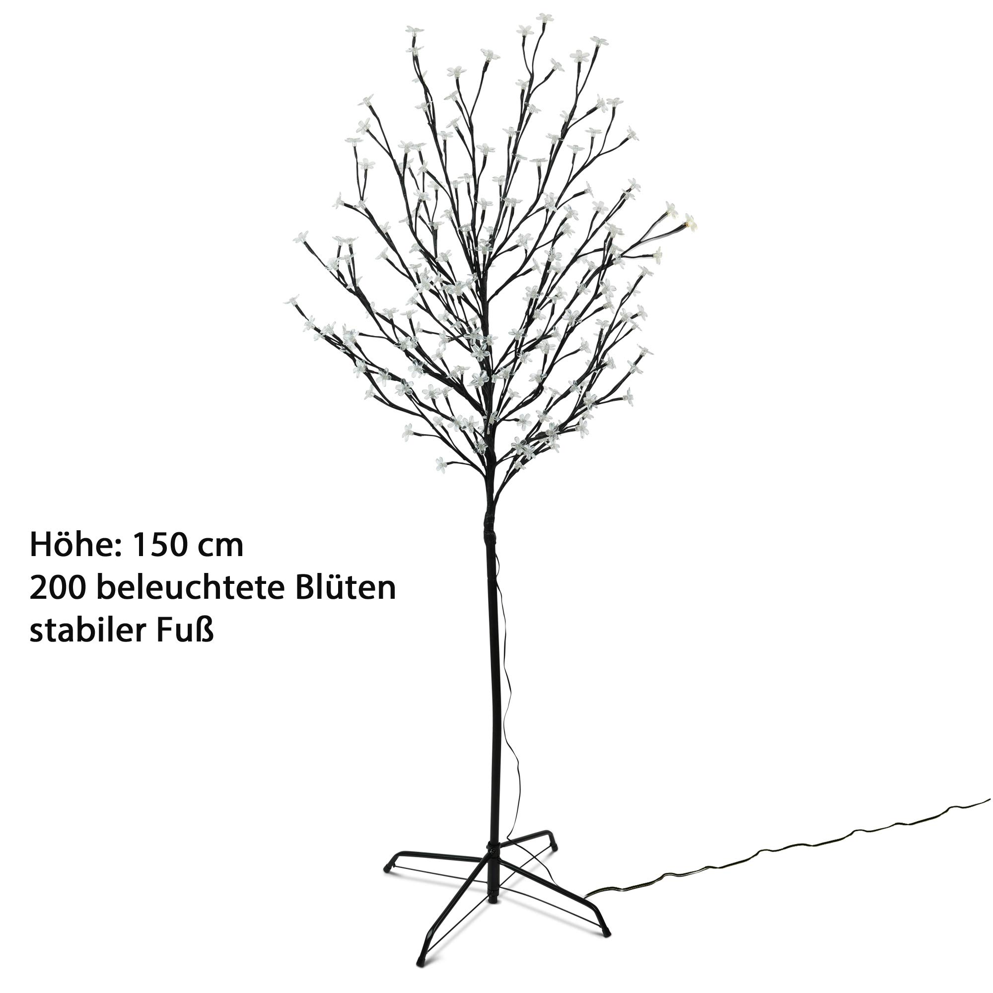 Bonetti Light trees Blütenbaum 200 LEDs 150 cm warmweiß