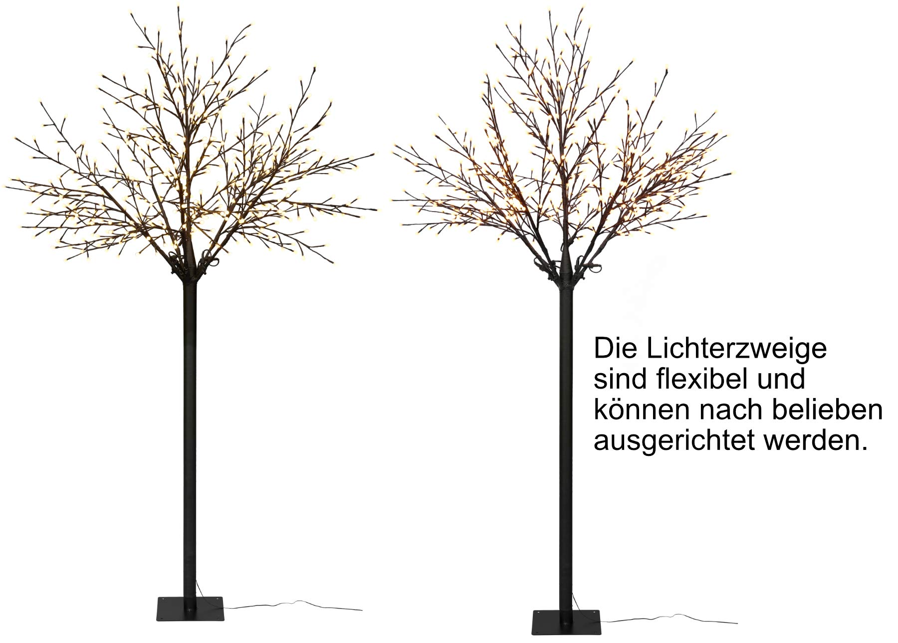 Bonetti Light Trees Lichterbaum 220 cm 500 LED warmweiß