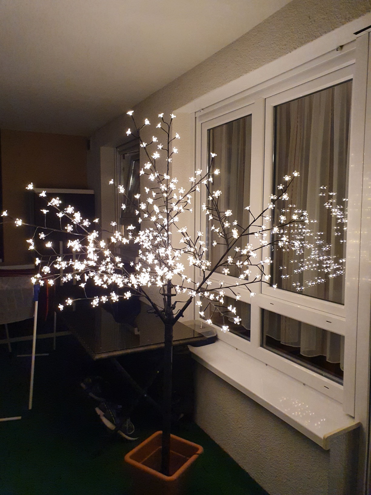 Bonetti Light trees Blütenbaum 200 LEDs 150 cm warmweiß