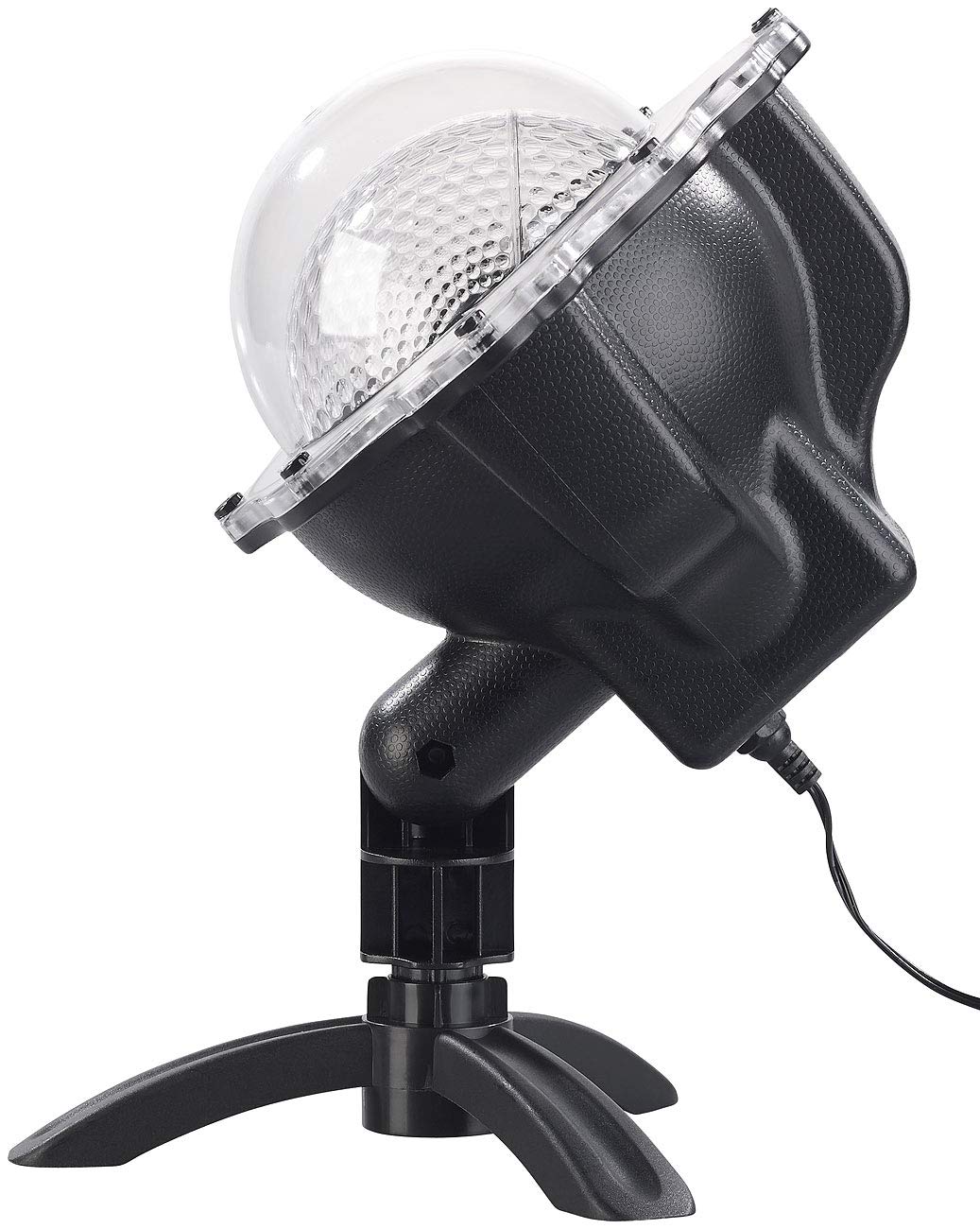 Lunartec Licht-Dekoration Schnee-Projektor LED-Kugellampe weiß IP44