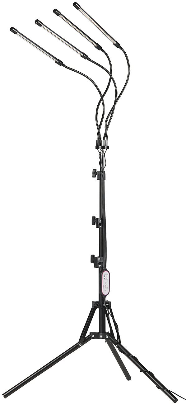 Lunartec Innenbeleuchtung Dreibein-Stativ 60-150 cm 1/4 Zoll