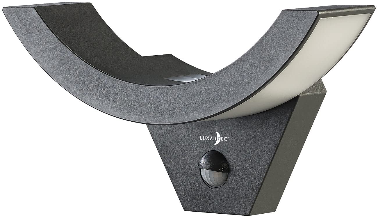 Lunartec Außenbeleuchtung LED-Wandleuchte 1100 lm IP54 Sensor