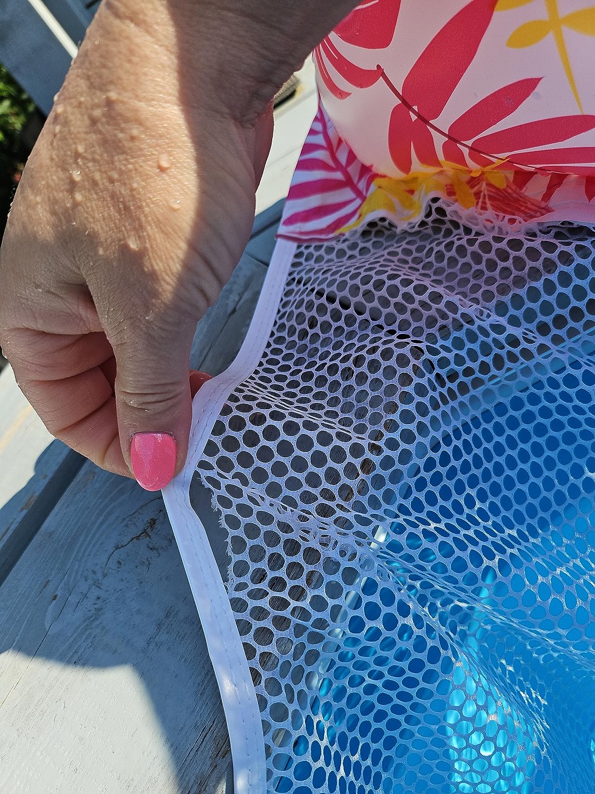 WEARXI Schwimmhilfen Luftmatratze Pool XL 2 Stück 4in1