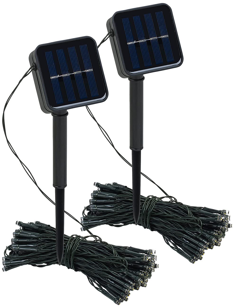Lunartec Licht-Dekoration Solar Lichternetz warmweiss 12 m