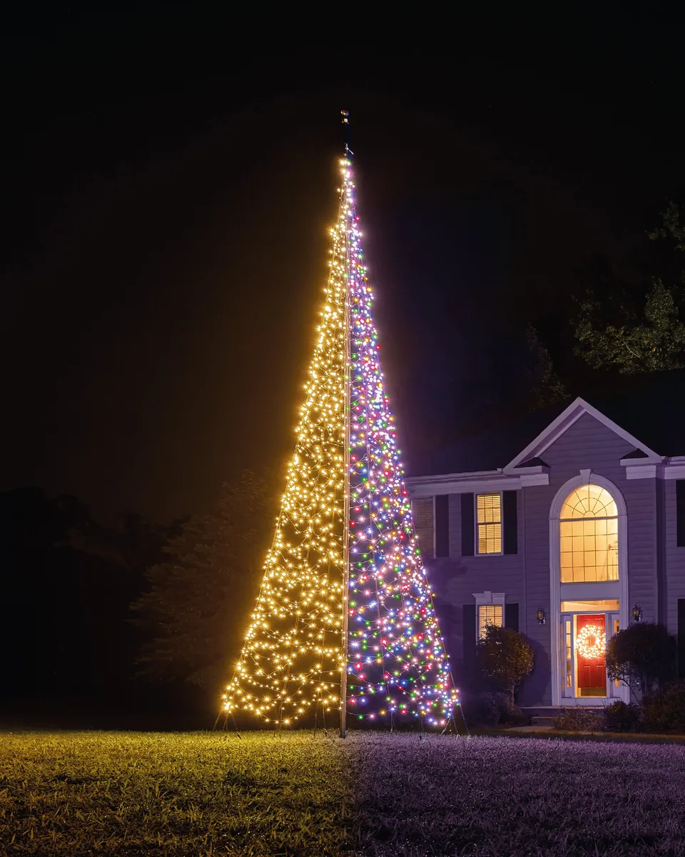 Fairybell Premium 6 Meter Fahnenmastbaum 2000 LED Switch