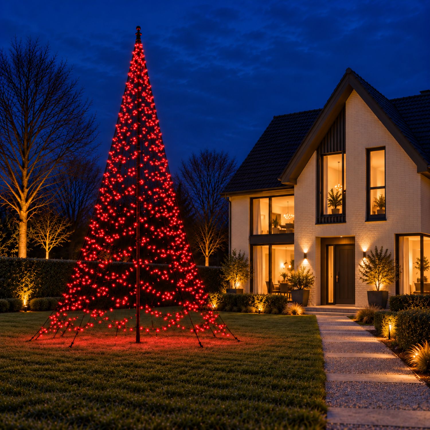 Fairybell Pro 8 m LED-Weihnachtsbaum 1536 LED Smart Magic RGBW