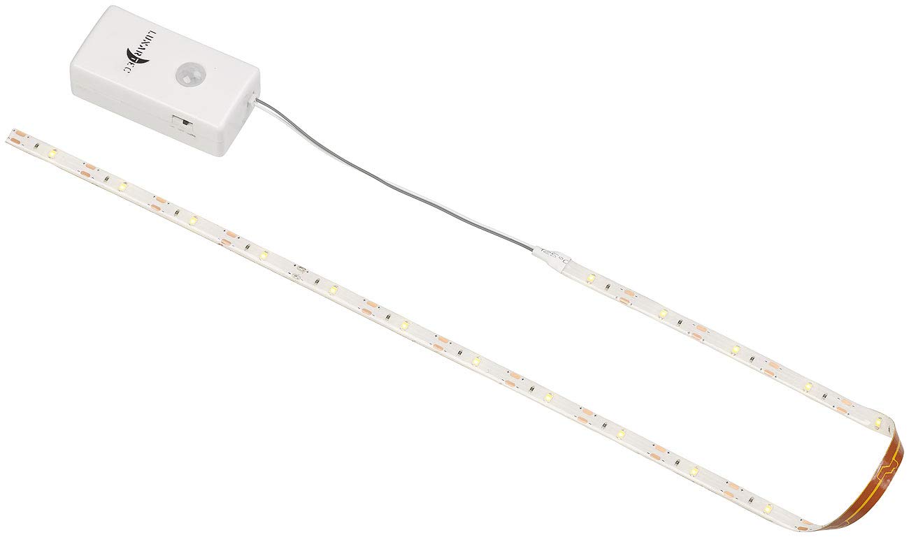 Lunartec Leuchtmittel LED-Streifen 100cm Bewegungsmelder 600lm