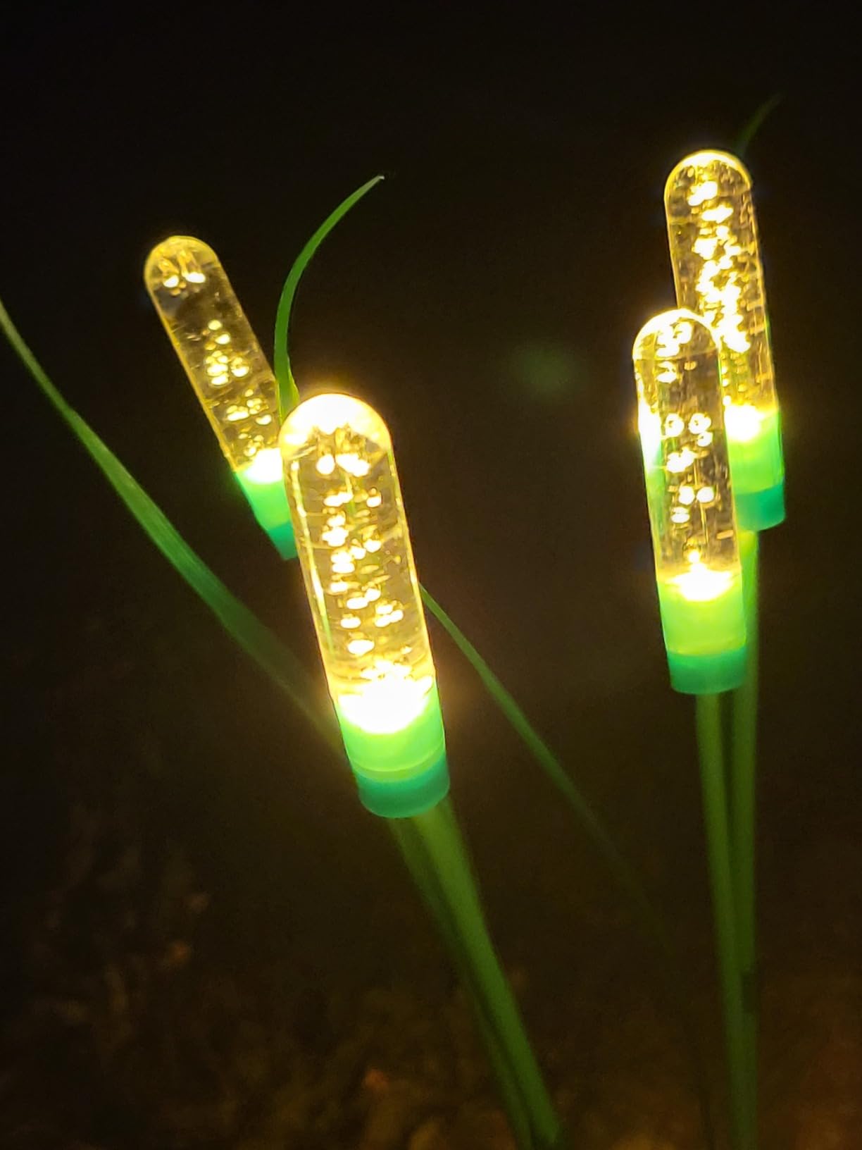 Bxroiu Solar Laterne warmweiß 2er Set für Garten