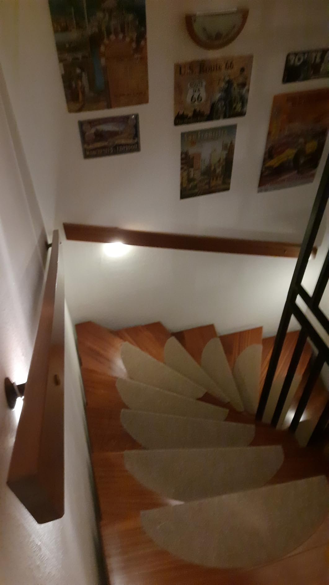 Bxroiu Lichterkette Nachtlicht LED Bewegungsmelder 2er-Pack