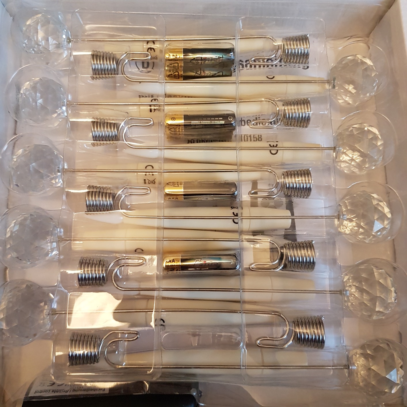 Bonetti Wireless Christmas Candles Baumkerzen 10er silber