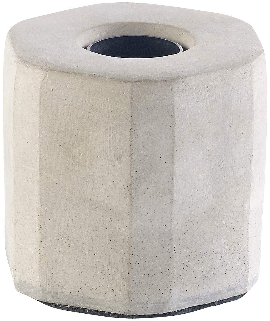 Lunartec Innenbeleuchtung Tischleuchte 4er-Set Beton E27 ohne Leuchtmittel