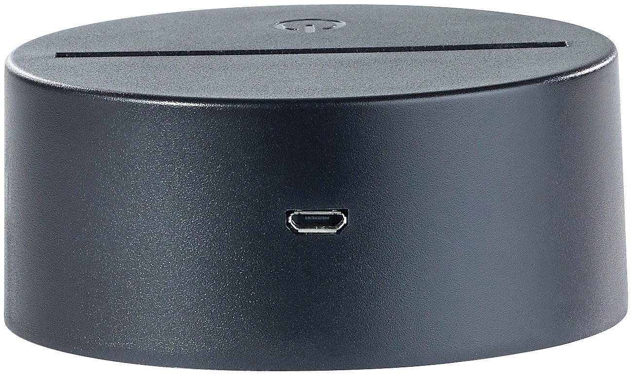 Lunartec Leuchtmittel LS-7.3D Lichtsockel 7-farbig USB