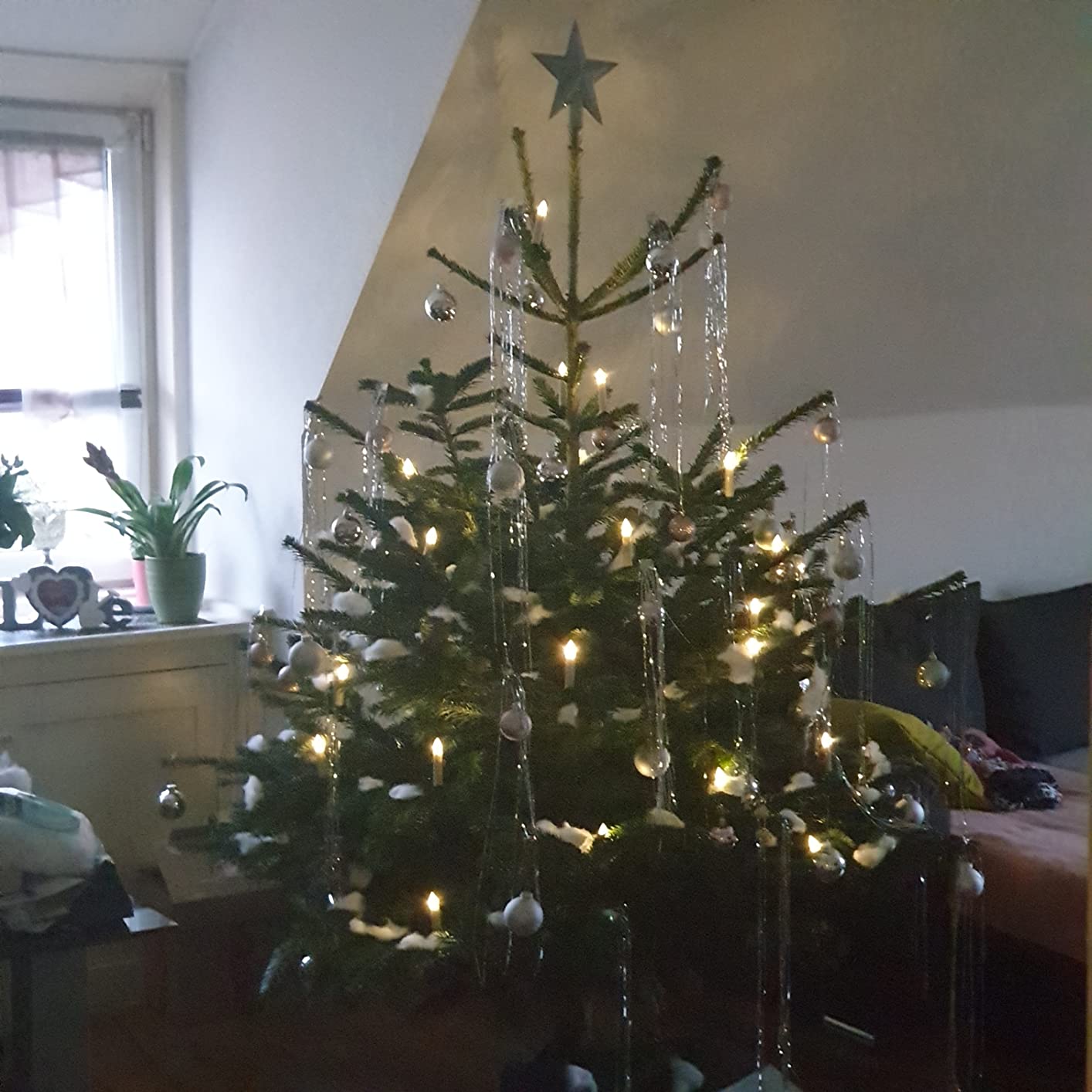 Bonetti Wireless Christmas Candles 25er elfenbein mit Batterien