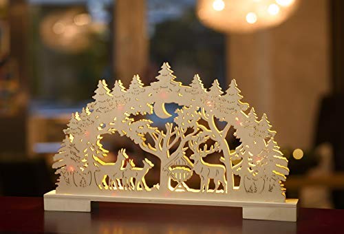Bonetti Light arches LED-Lichterbogen Wald warmweiß mit Timer
