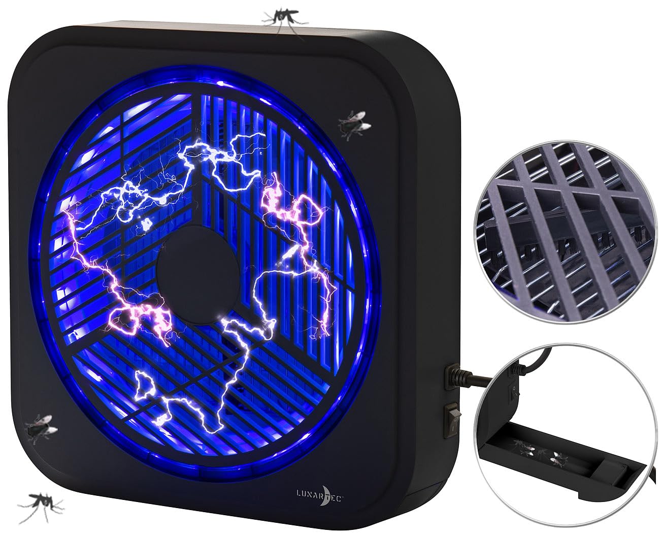 Lunartec Leuchtmittel UV-Insektenvernichter IV-650 12W Wand