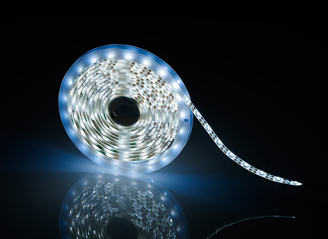 Lunartec Leuchtmittel Solar LED-Streifen 3 m 2er Set IP65