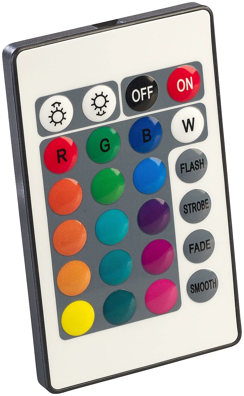 Lunartec Innenbeleuchtung Glasbodenbeleuchtung RGB 6er-Set Fernbedienung