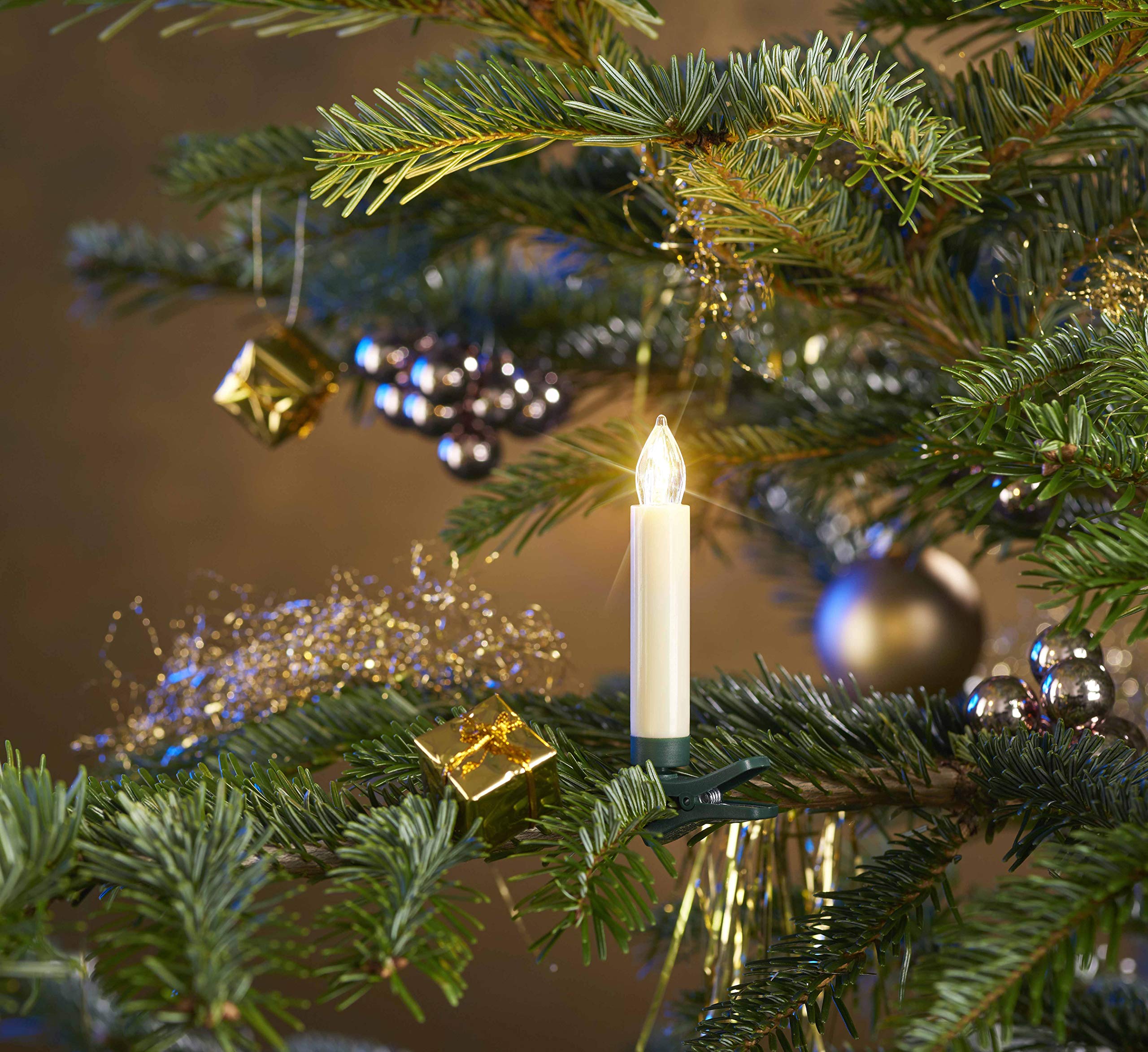 Bonetti Wireless Christmas Candles 25er elfenbein mit Batterien