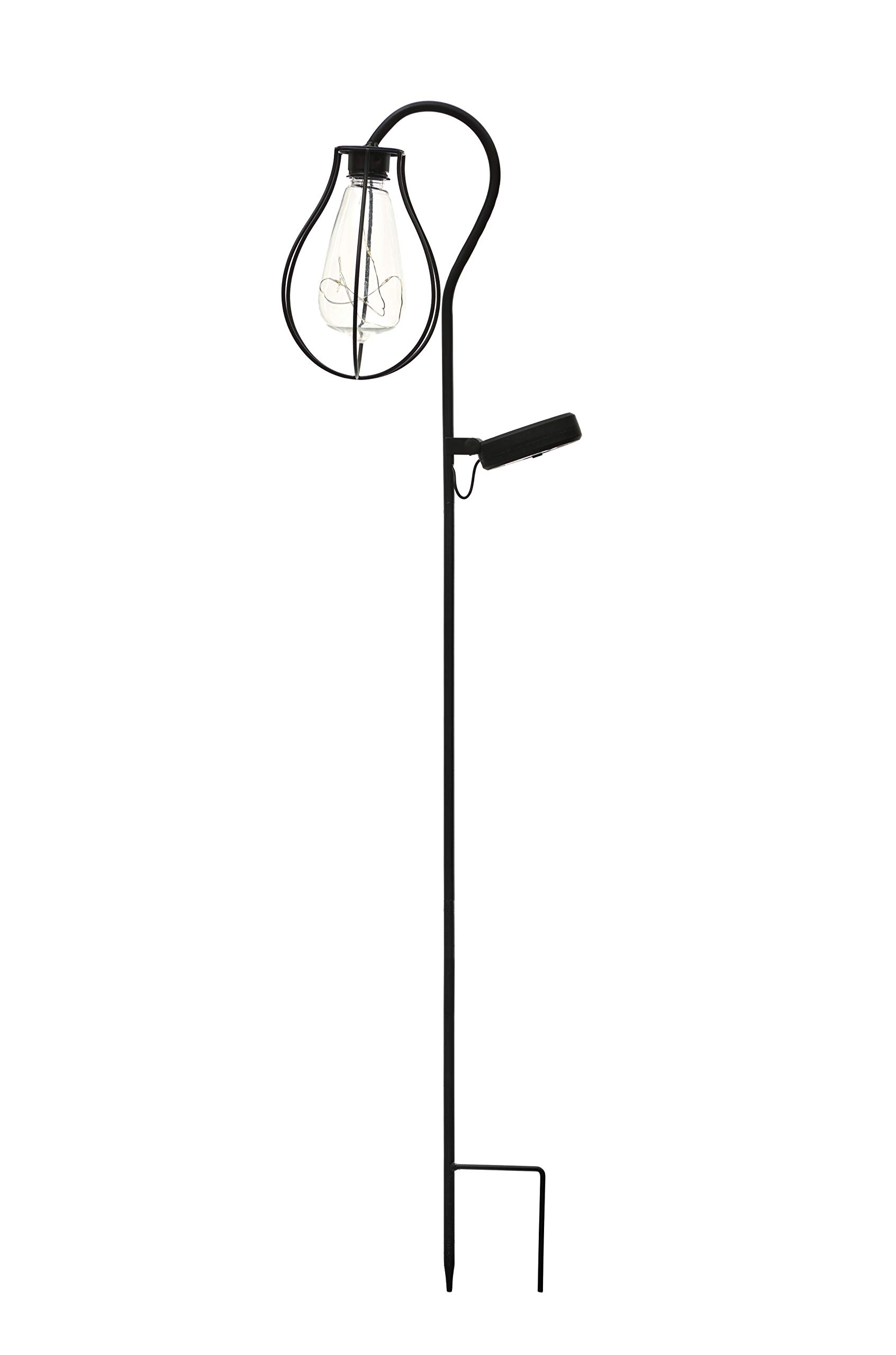 Bonetti Solar Lights Retro Gartenstecker warmweiß 2er Pack