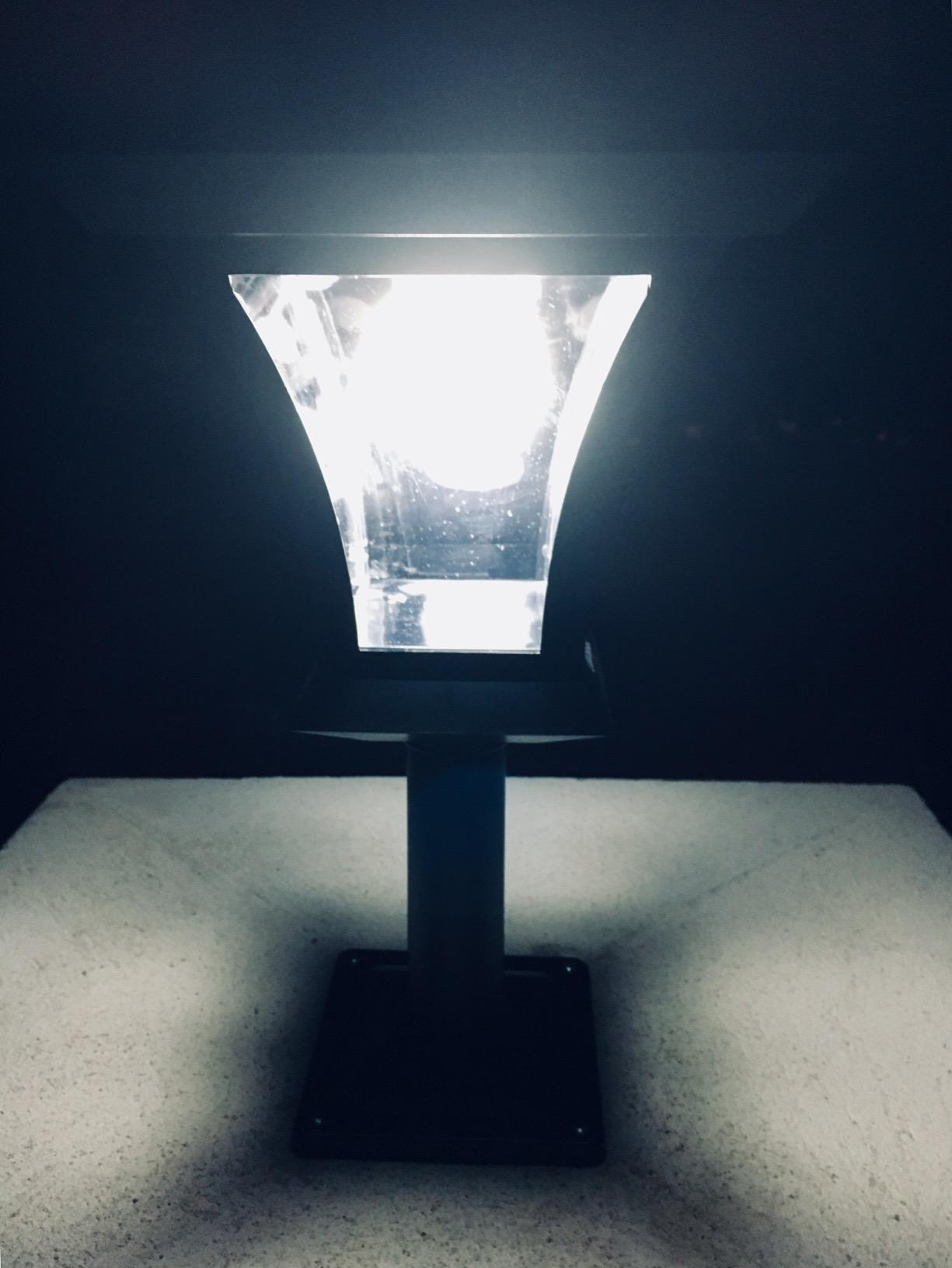 Lunartec Außenbeleuchtung Solar-Standlaterne SWL-05 45 lm solar