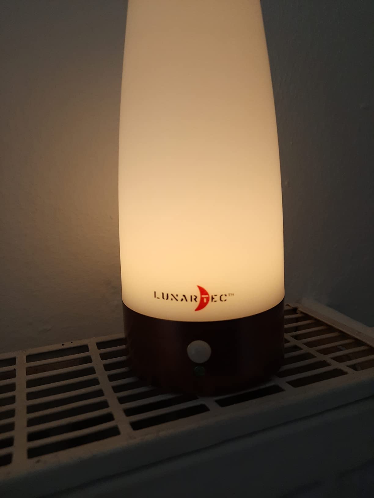 Lunartec LED-Tischlampen 2er-Set mit Bewegungsmelder warmweiß
