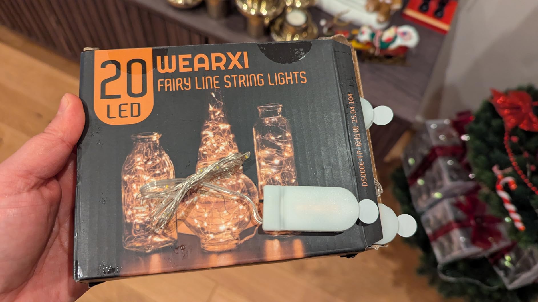 WEARXI Lichterkette Batterie 10x 2M 20 LED warmweiß innen