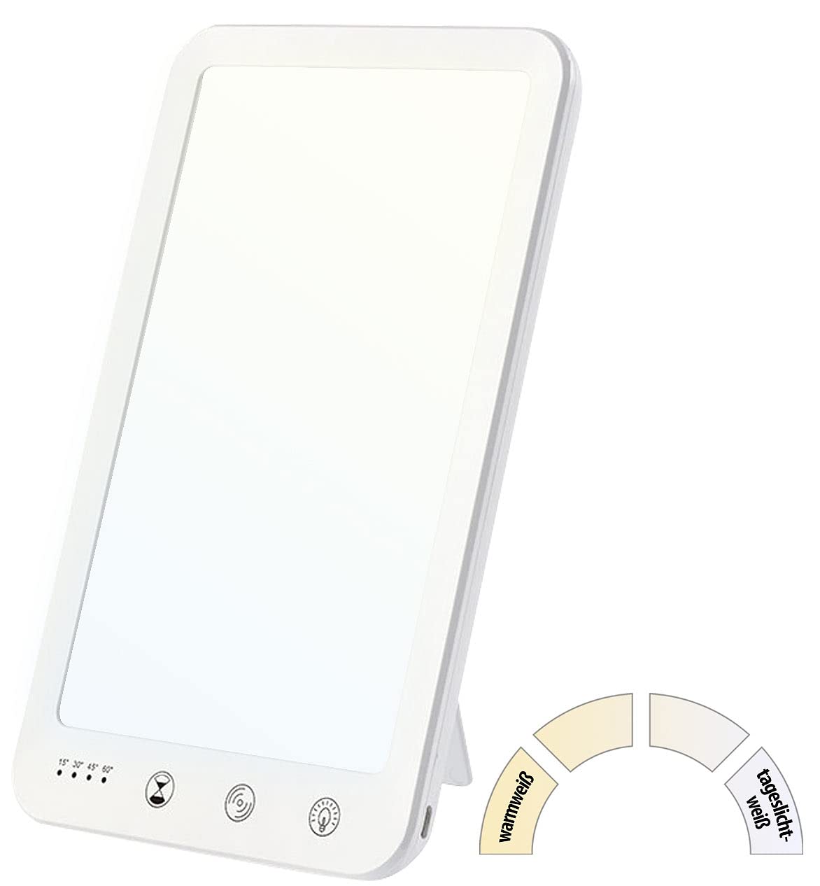 Lunartec Innenbeleuchtung Tageslichtlampe 10000 Lux 2er Set