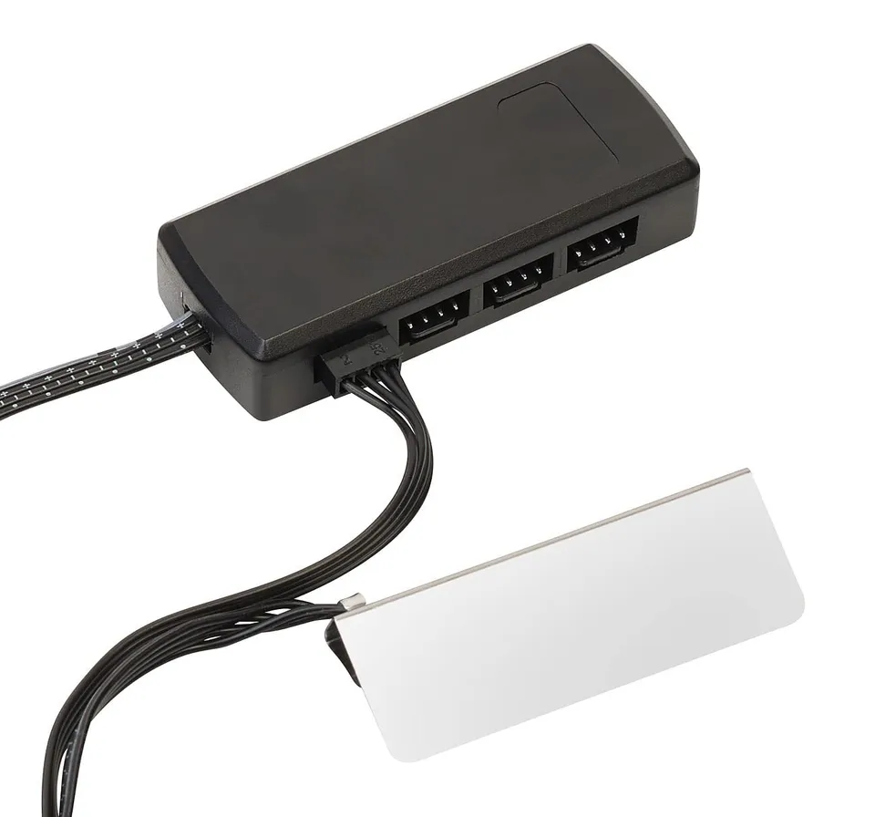 Lunartec Innenbeleuchtung Glasbodenbeleuchtung RGB 6er-Set Fernbedienung